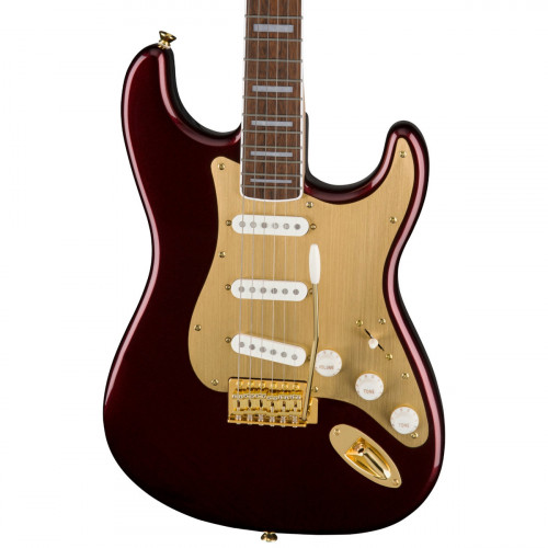 Squier 40th Anniversary Stratocaster Gold Edition LRL RRM