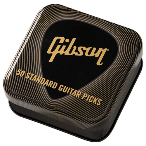 Gibson Gear Lata Palhetas Standard - Médias (50 un.)