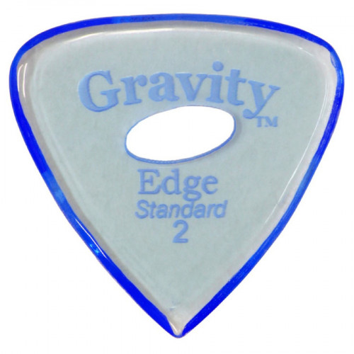 Gravity Picks Edge Standard 2mm Azul c/ Elipse