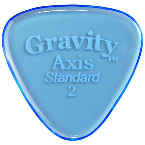 Gravity Picks Axis Standard 2mm Blue