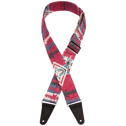 Fender Zion Strap, Red Aztec