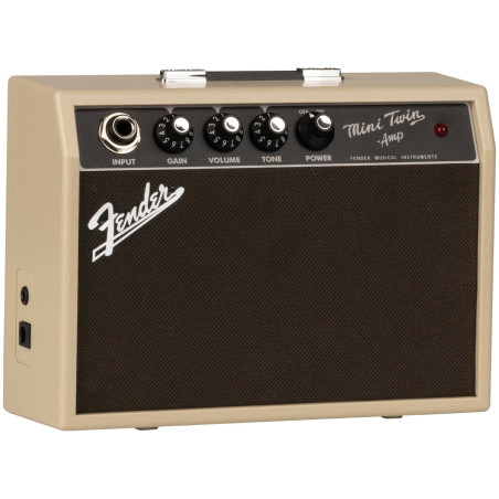 Fender Mini 65 Twin Amp, Blonde