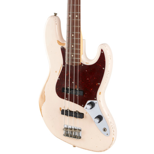 Fender Flea Jazz Bass, Roadworn Shell Pink