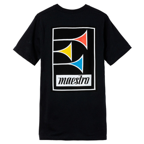 Maestro Logo Tee, Black - M