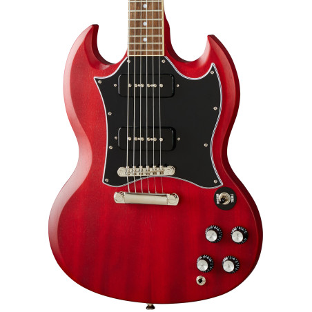 Epiphone SG Classic Worn P-90s, Worn Cherry