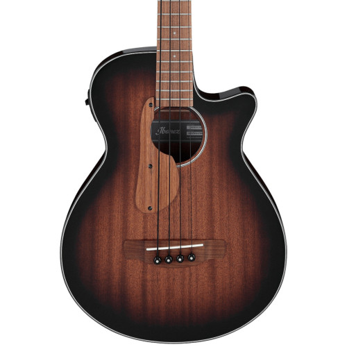 Ibanez Baixo Acústico AEGB24E - Mahogany Sunburst High Gloss