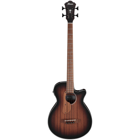 Ibanez Baixo Acústico AEGB24E - Mahogany Sunburst High Gloss