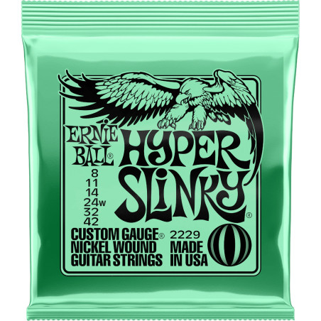 Ernie Ball Hyper Slinky Nickel Wound 8-42