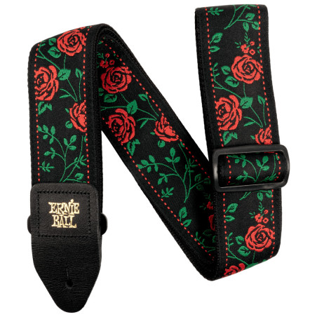 Ernie Ball Spanish Rose Jacquard Guitar Strap