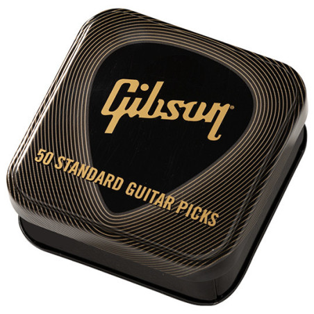 Gibson Gear Standard Pick Tin - Heavy (50 pcs.)