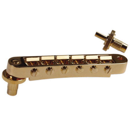 Gibson Gear Nashville Tune-o-matic Bridge, Gold