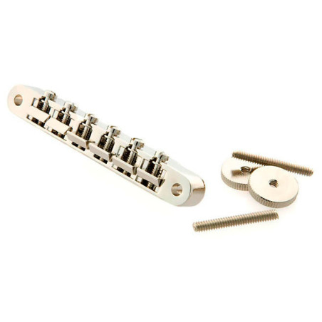 Gibson Gear Historic Non-Wire ABR-1 Bridge, Nickel