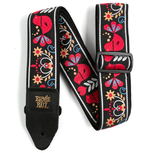 Ernie Ball Redbird Rising Jacquard Strap