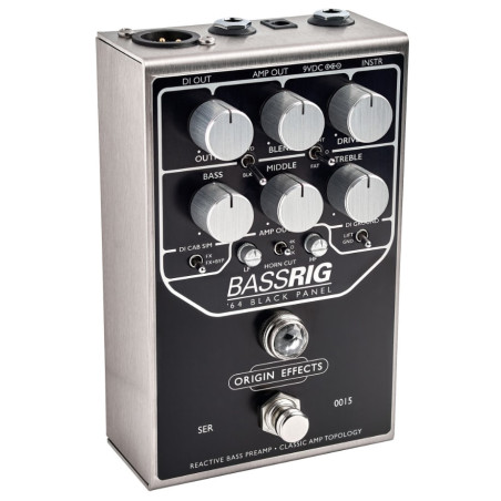 Origin Effects BASSRIG 64 Black Panel