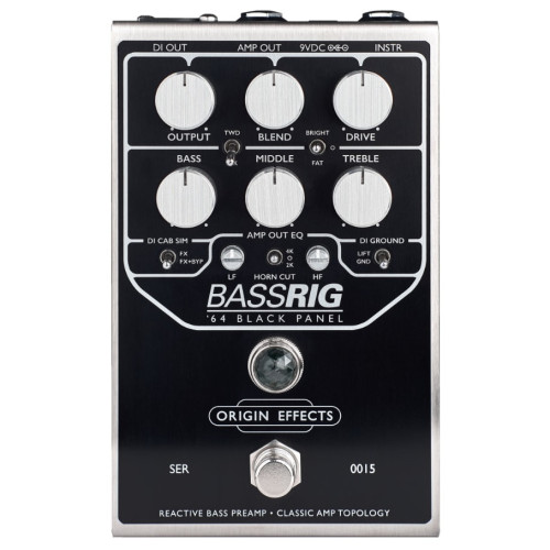 Origin Effects BASSRIG 64 Black Panel