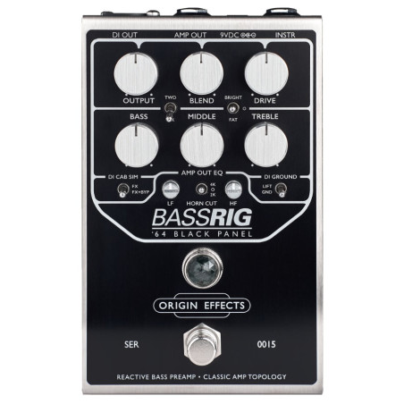 Origin Effects BASSRIG 64 Black Panel