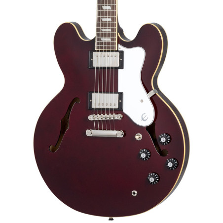 Epiphone Noel Gallagher Riviera - Dark Wine Red