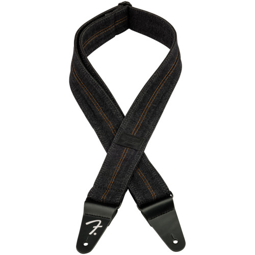 Fender Correia Wrangler Denim, Washed Black Stitch