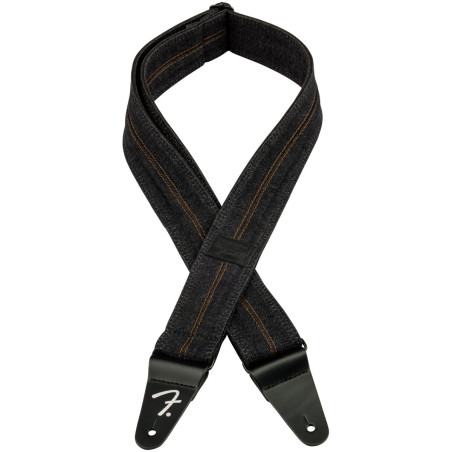 Fender Correia Wrangler Denim, Washed Black Stitch