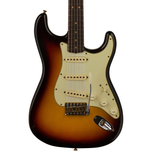 Fender Custom Shop 64 Strat Journeyman Relic, Target 3-Color Sunburst