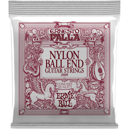 Ernie Ball Cordas Guitarra Clássica Ernesto Palla Nylon Ball End