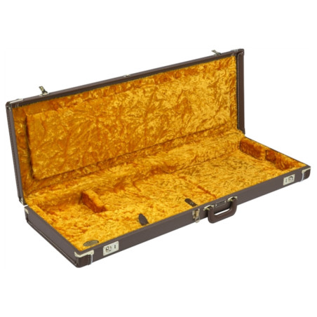 Fender G&G Deluxe Strat/Tele Hardshell Case, Brown