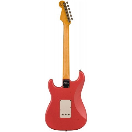 Fender Custom Shop 64 Stratocaster Journeyman Relic, Faded Aged Fiesta