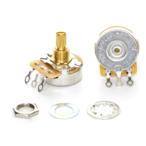 CTS Potenciómetro 250K Dimple Vintage Audio Taper (LOG)