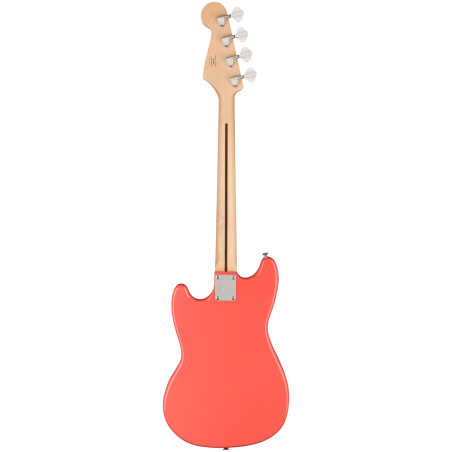 Squier Sonic Bronco Bass, Tahitian Coral