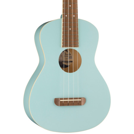 Fender Avalon Tenor Ukulele, Daphne Blue