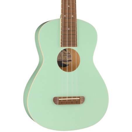Fender Avalon Tenor Ukulele, Surf Green