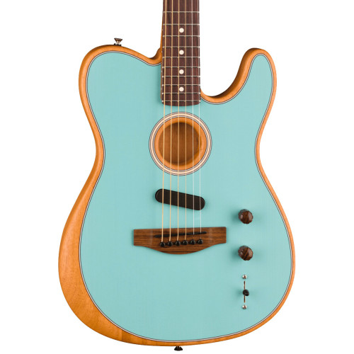 Fender LTD Acoustasonic Player Telecaster RW Daphne Blue