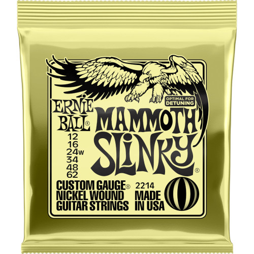 Ernie Ball Mammoth Slinky Nickel Wound 12-62
