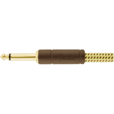 Fender Deluxe Series Instrument Cable 15\' - Tweed