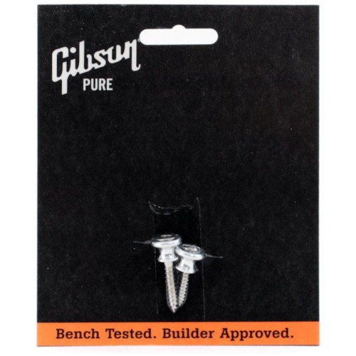 Gibson Gear Strap Buttons (2 pcs.) - Aluminum