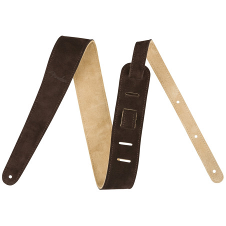 Fender Reversible Suede Strap - Brown