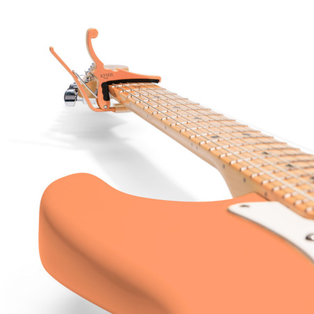 Kyser x Fender Electric Guitar Capo - Pacific Peach