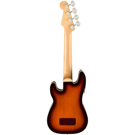 Fender Fullerton Precision Bass Ukulele, 3-Color Sunburst