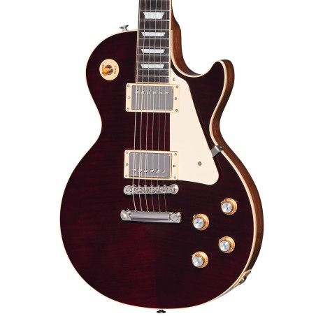 Gibson USA Les Paul Standard 60s Figured Top - Translucent Oxblood