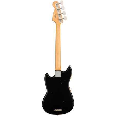 Fender JMJ Road Worn Mustang Bass, Black