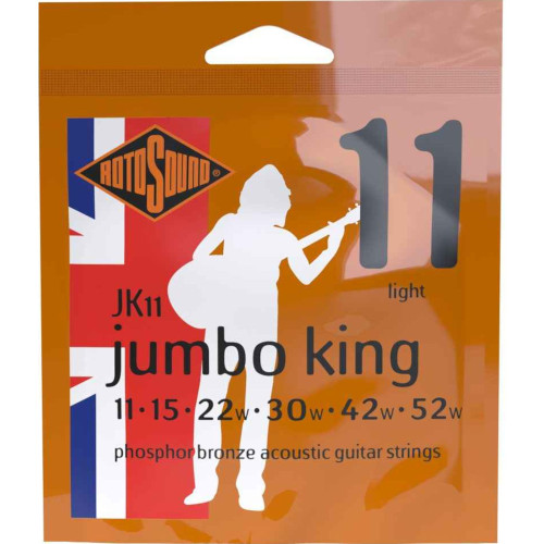 Rotosound Jumbo King Acoustic Light 11-52