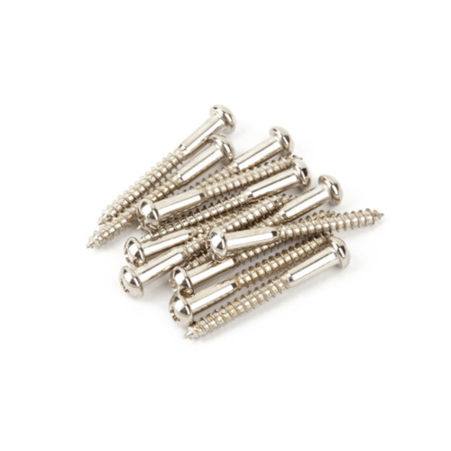 Fender Vintage-Style Strat Bridge Mounting Screws (12)