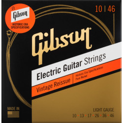 Gibson Gear Cordas Guitarra Elétrica Vintage Reissue 10-46