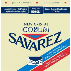 Savarez Cordas Guit. Clássica 500CRJ New Cristal Corum Tensão Mista