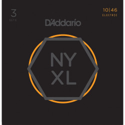 D'Addario NYXL1046 3 Pack