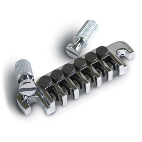 Gibson Gear TP-6 Tailpiece w/Tuners, Studs & Inserts - Chrome