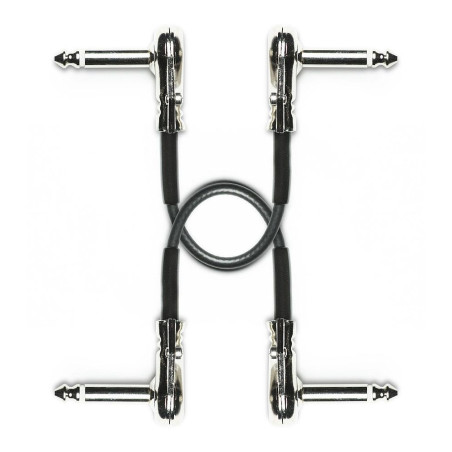 Xotic All-Brass Patch Cable 12 inch - 2X