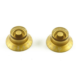 WD Music Bell Knobs Set of 2 - Gold