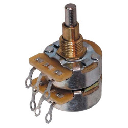 Fender Potenciómetro Concentric 250K/500K Solid Shaft