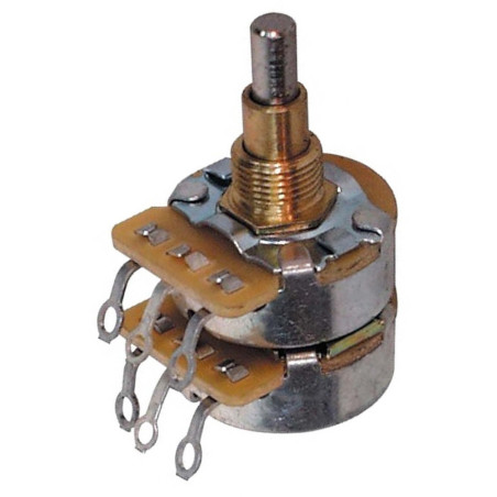 Fender Potenciómetro Concentric 250K/500K Solid Shaft